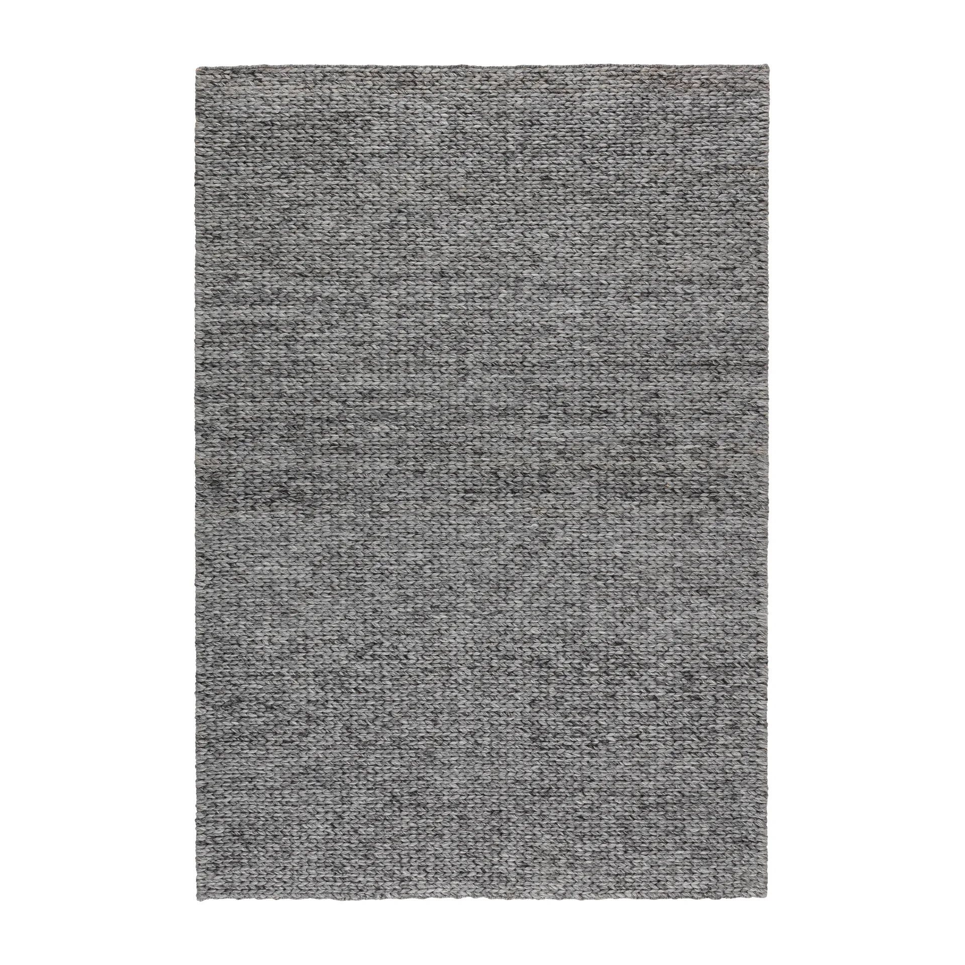 Braided villamatto tumman harmaa, 170x240 cm Scandi Living
