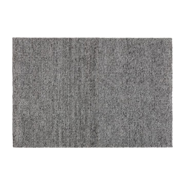 Braided villamatto tumman harmaa - 200x300 cm - Scandi Living