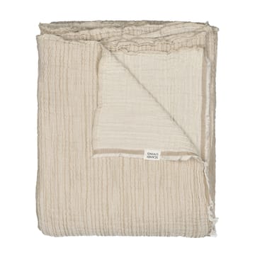 Breeze päiväpeitto 260 x 260 cm - Beige - Scandi Living