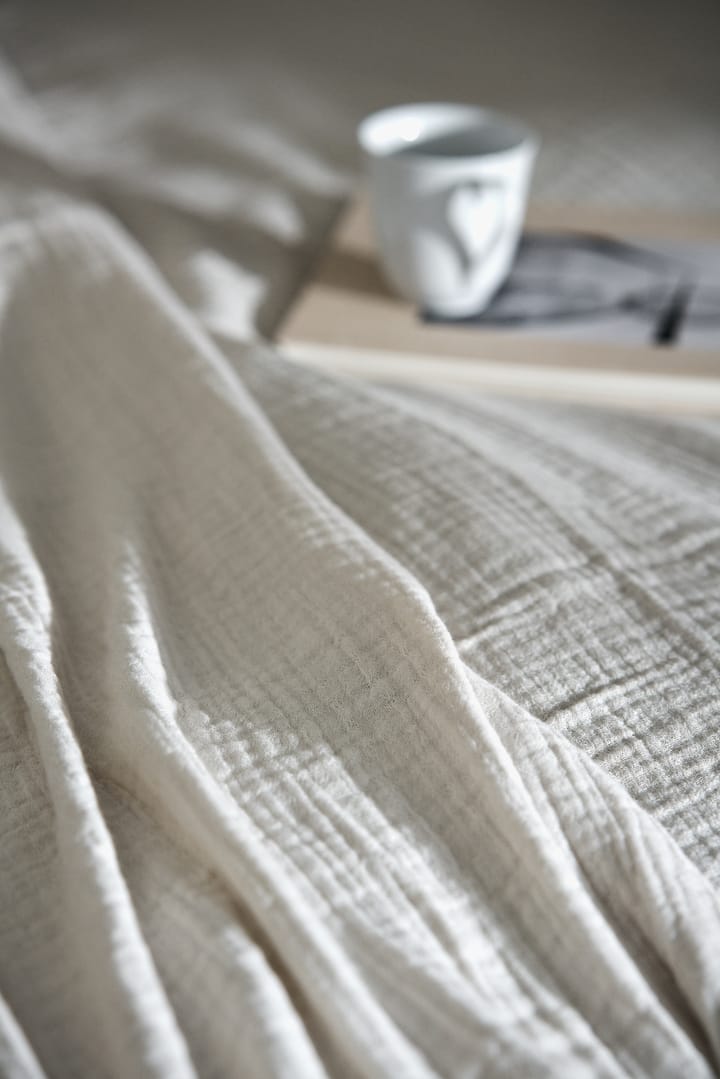 Breeze päiväpeitto 260 x 260 cm, Off white Scandi Living