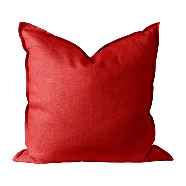 Calm tyynyliina pellava 50x50 cm - Red - Scandi Living