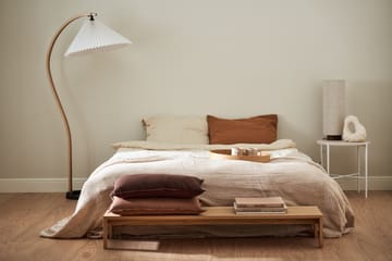 Calm tyynynpäällinen pellava 40 x 60 cm - Chocolate Brown - Scandi Living