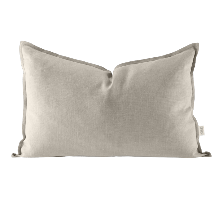 Calm tyynynpäällinen pellava 40 x 60 cm - Greige - Scandi Living