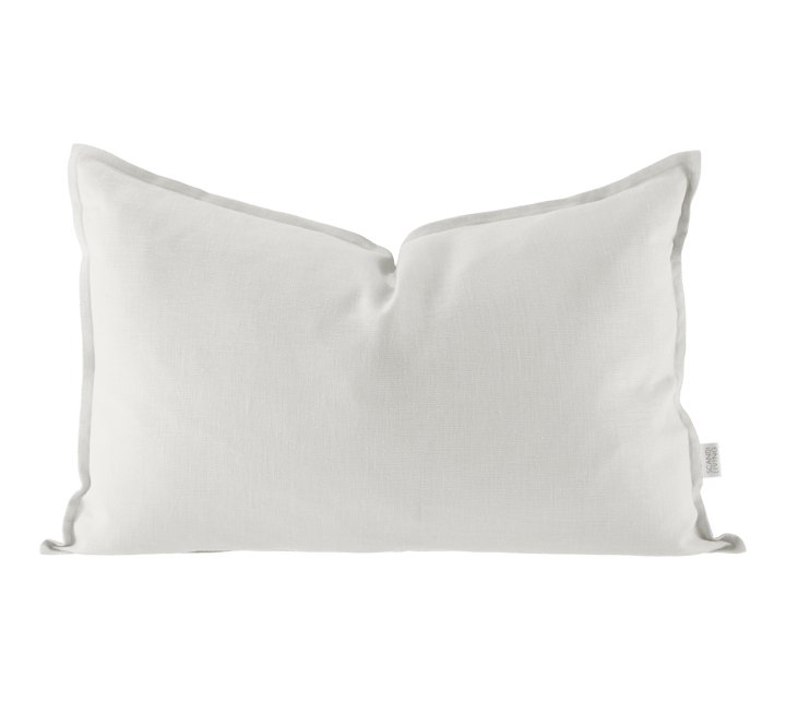 Calm tyynynpäällinen pellava 40 x 60 cm - White - Scandi Living