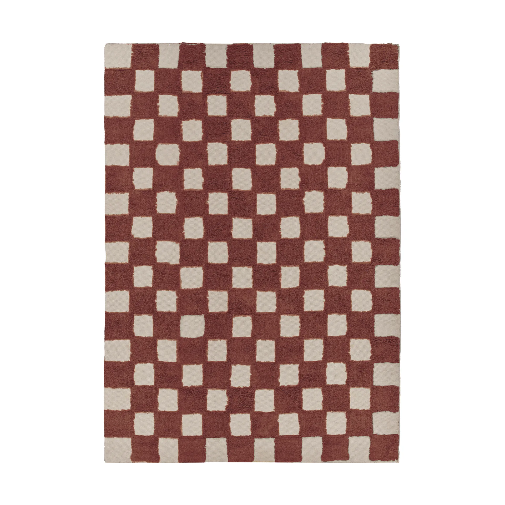 Checker Play matto 170x240 cm, Cocoa Scandi Living