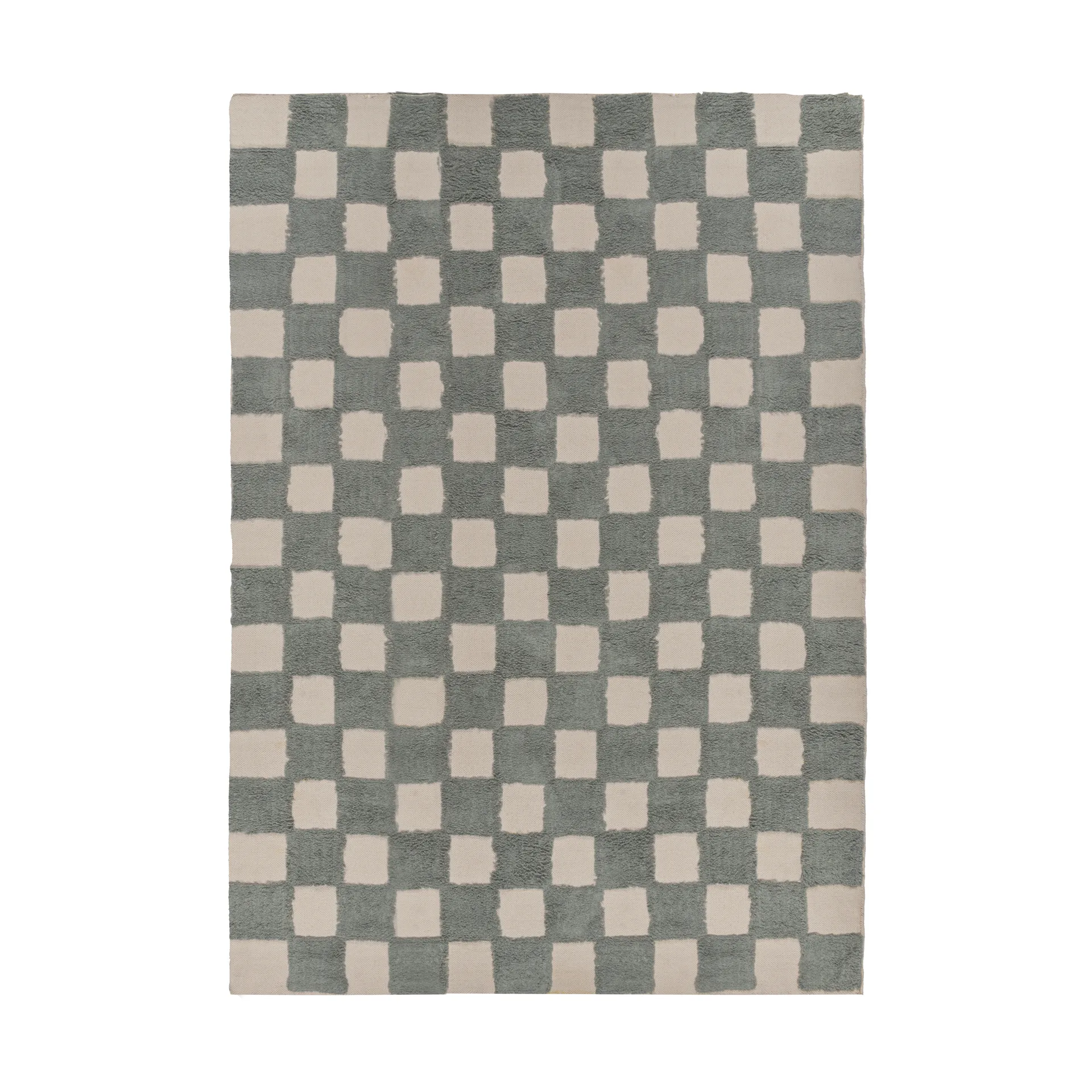 Checker Play matto 170x240 cm, Vihreä Scandi Living