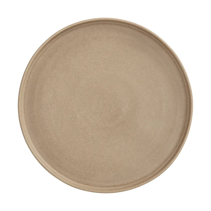 Clay mattallrik - Ruskea, Ø26 cm - Scandi Living