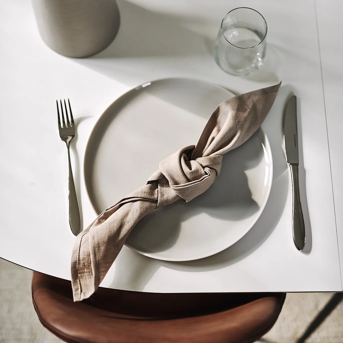 Clean lautasliinat 45 cm x 45 cm, 4-pakkaus, sand Scandi Living