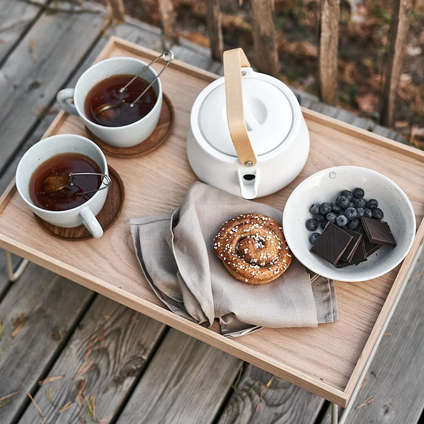 Clean lautasliinat 45 cm x 45 cm, 4-pakkaus, sand Scandi Living