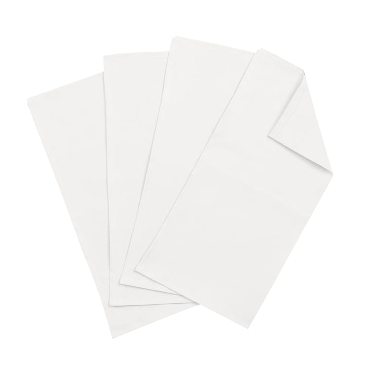 Clean lautasliinat 45 cm x 45 cm, 4-pakkaus - white - Scandi Living