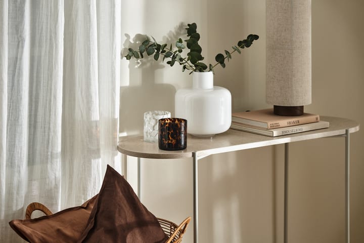Cloud kynttilälyhty Ø 10 cm - Brown - Scandi Living