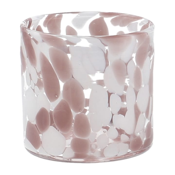 Cloud kynttilälyhty Ø 10 cm - Light Pink - Scandi Living