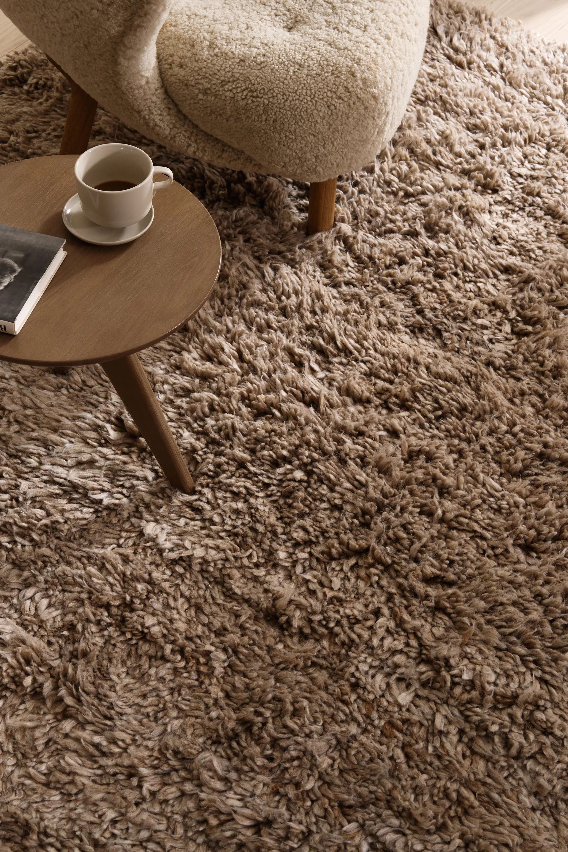 Cozy villamatto beige, 170x240 cm Scandi Living