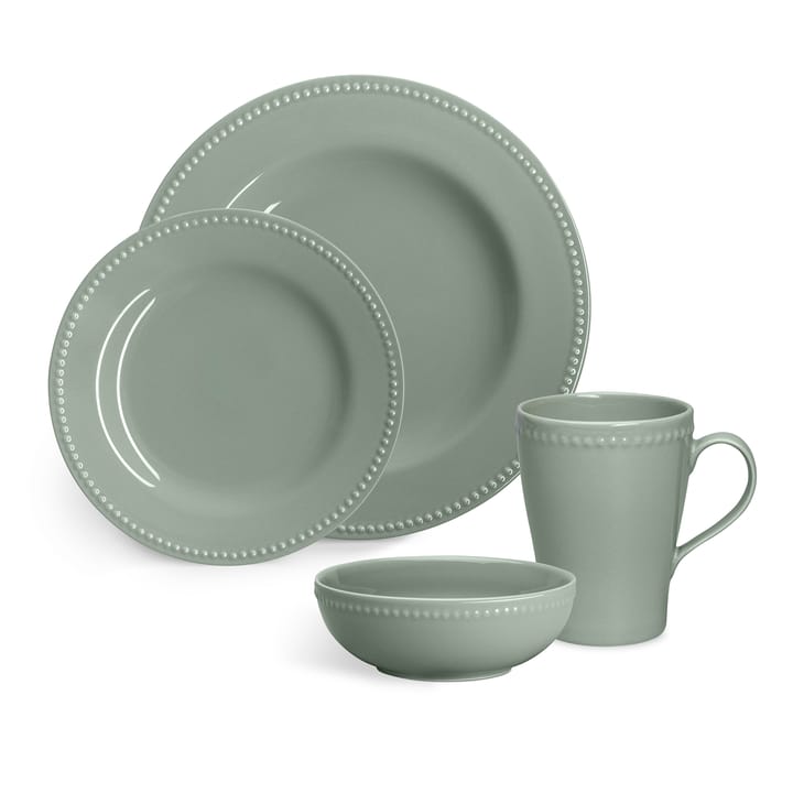 Dots muki 35 cl 4-pakkaus - vihreä - Scandi Living