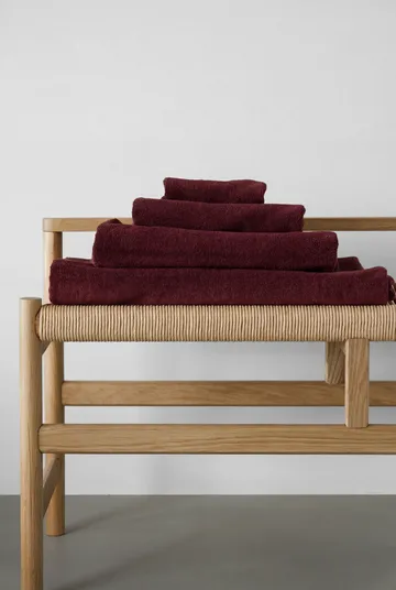 Drift kylpypyyhe 100x150 cm - Punainen - Scandi Living