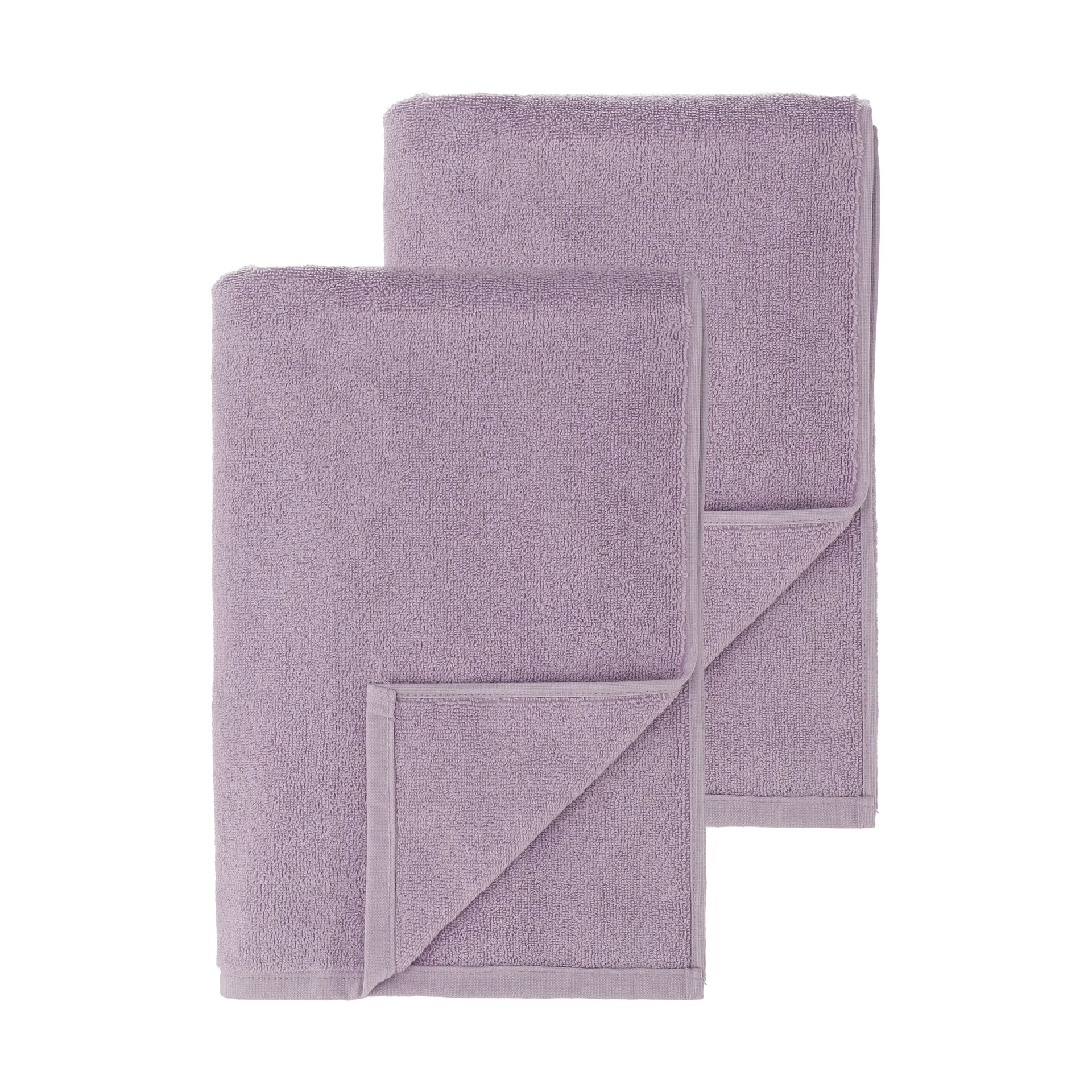 Drift kylpypyyhkeet 100x150 cm 2 kpl - lila,  Scandi Living