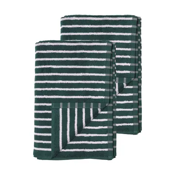 Drift kylpypyyhkeet 100x150 cm 2 kpl - vihreä–liila - Scandi Living