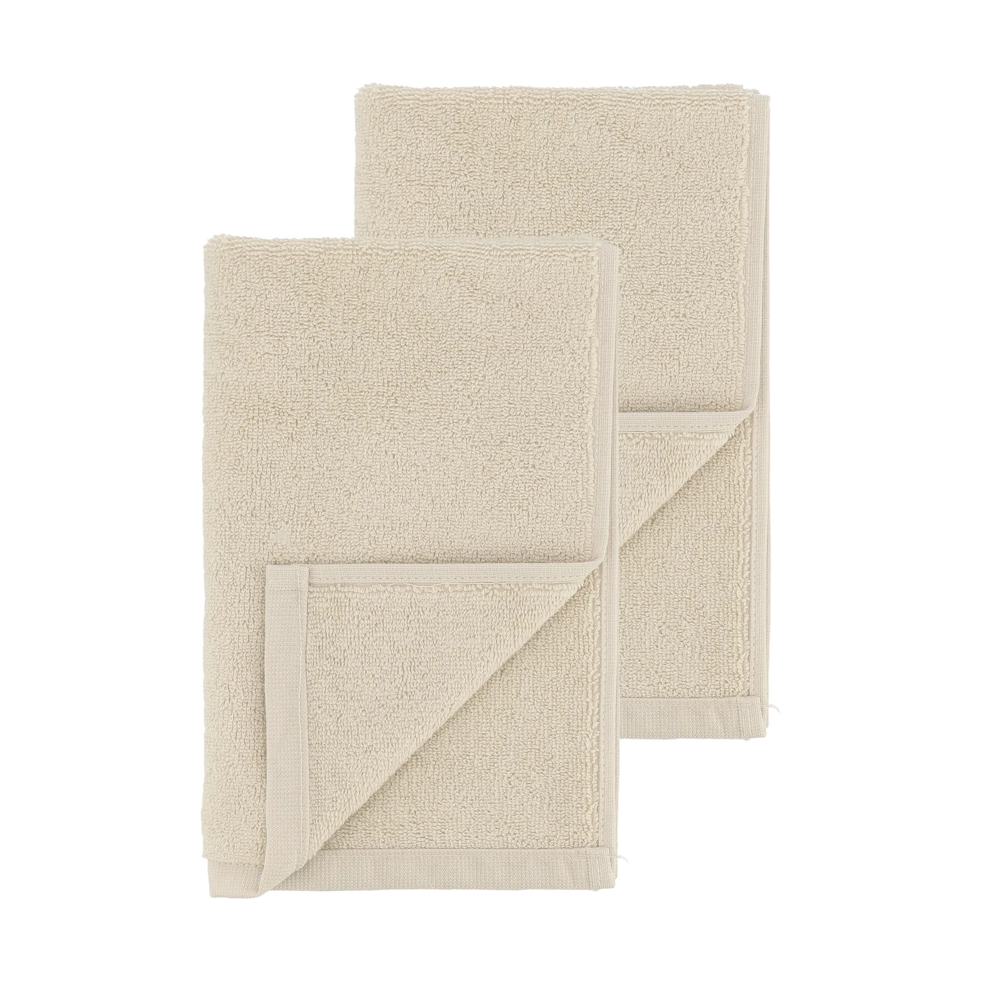 Drift kylpypyyhkeet 100x150 cm 2-pack – valkoinen,  Scandi Living