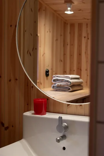 Drift kylpypyyhkeet 100x150 cm 2-pack – valkoinen-musta - Scandi Living