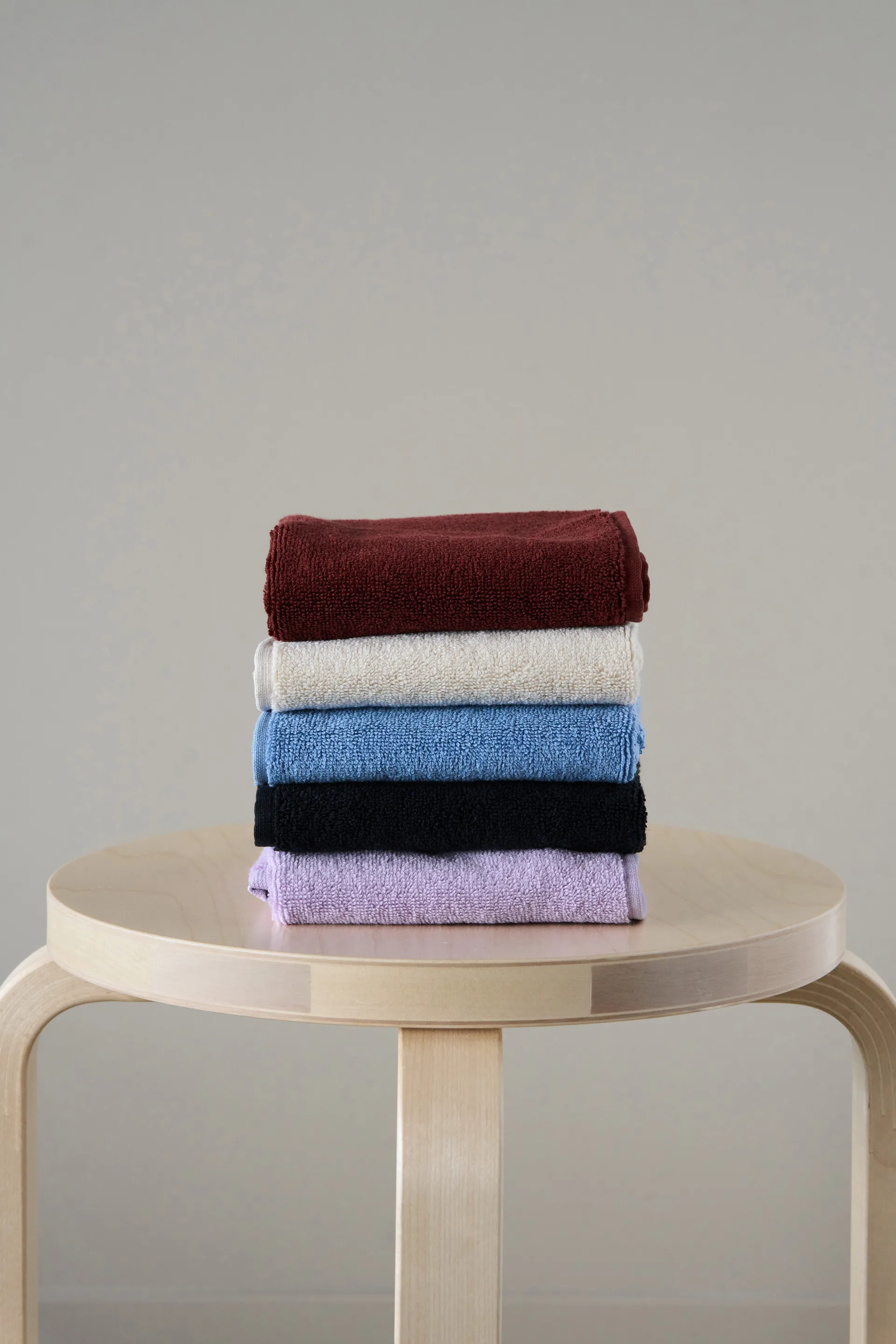 Drift pyyhe 30x50 cm, Musta Scandi Living