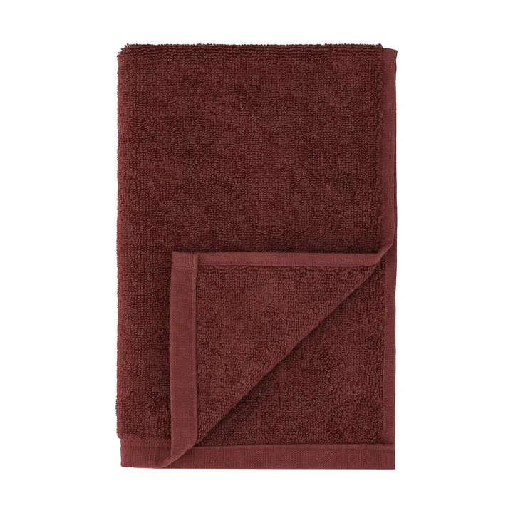 Drift pyyhe 30x50 cm - Punainen - Scandi Living