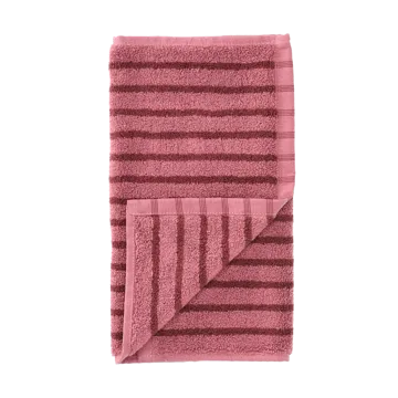 Drift pyyhe 30x50 cm - Rosa-punainen - Scandi Living