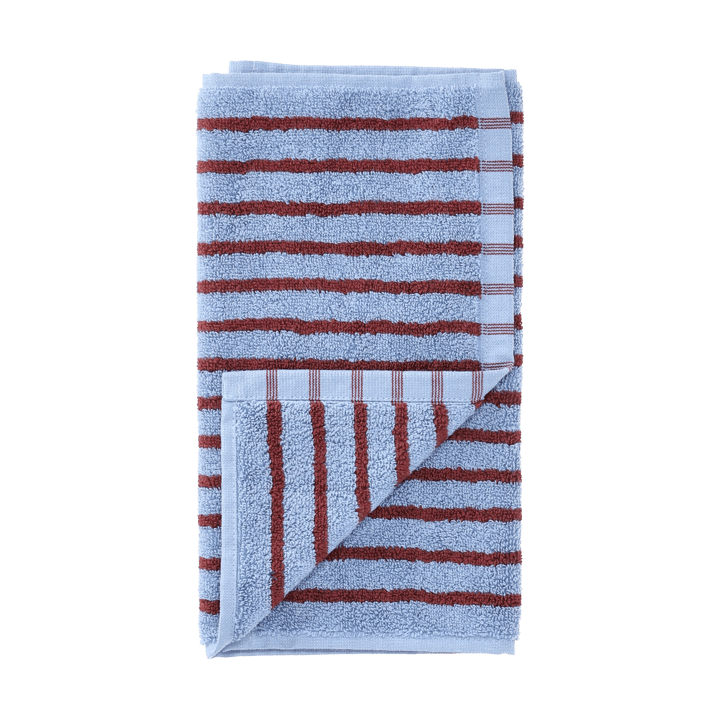 Drift pyyhe 30x50 cm - Sinipunainen - Scandi Living