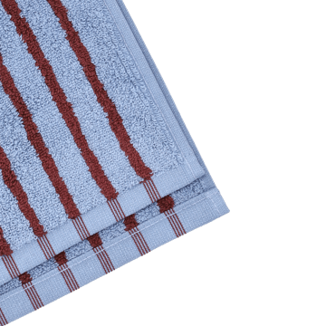 Drift pyyhe 30x50 cm - Sinipunainen - Scandi Living