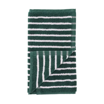 Drift pyyhe 30x50 cm - Vihreä-lila - Scandi Living