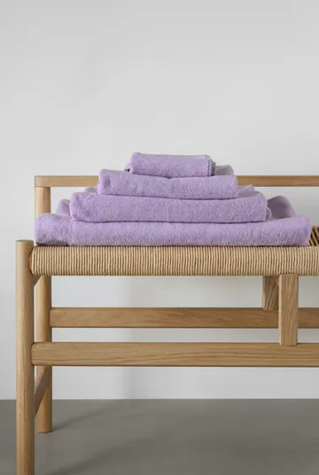 Drift pyyhe 30x50 cm - Violetti - Scandi Living