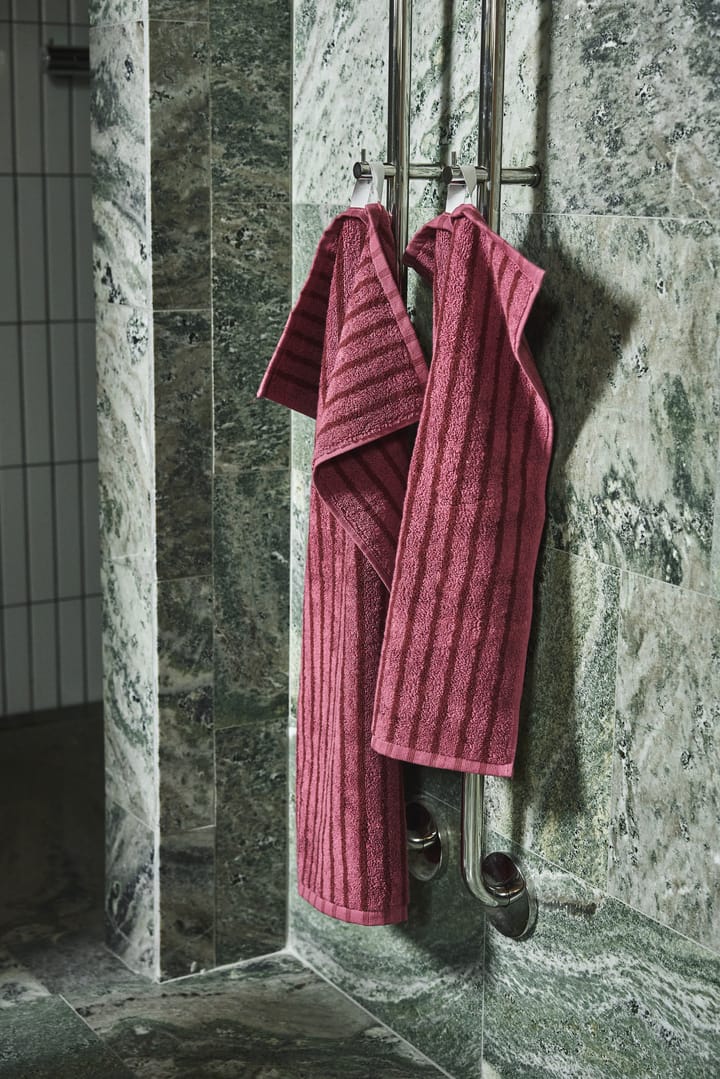 Drift pyyhe 50x70 cm, Rosa-punainen Scandi Living