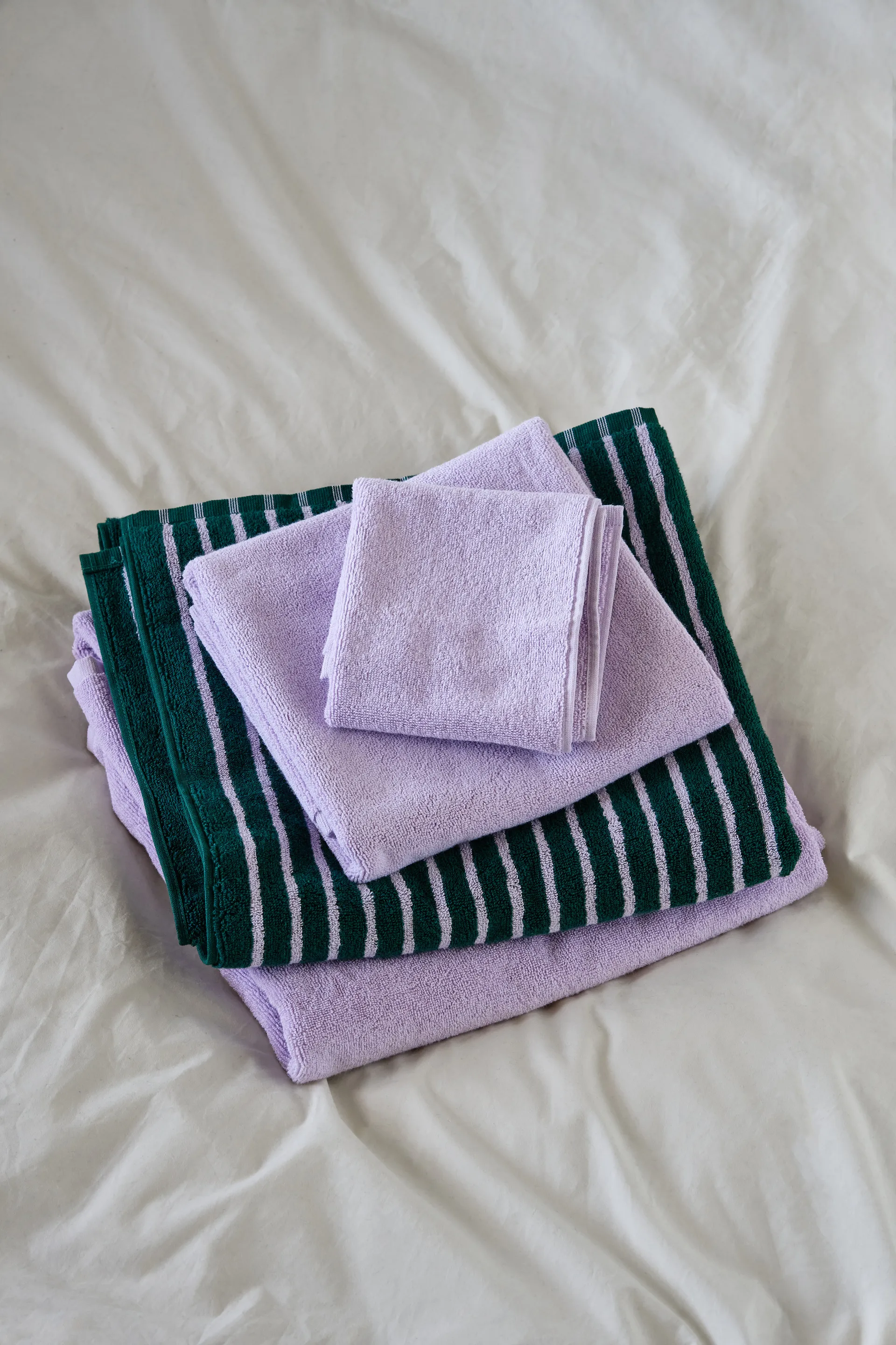 Drift pyyhe 50x70 cm, Violetti Scandi Living