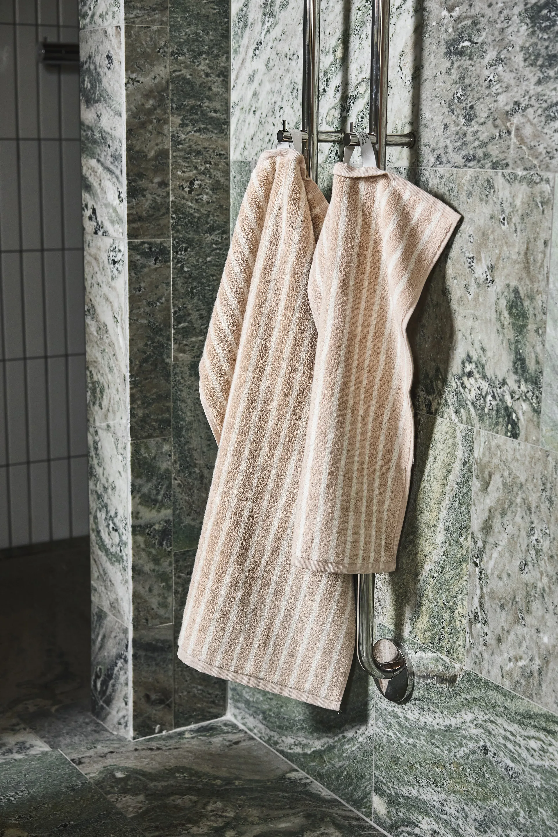 Drift pyyhesetti 4 osaa - Beige-valkoinen,  Scandi Living