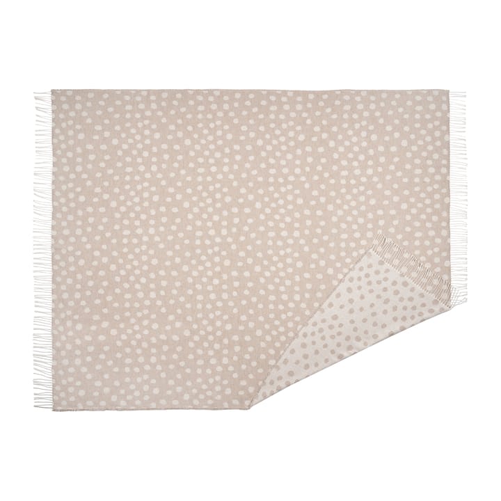Droplets puuvillapeite 130 x 185 cm, Beige Scandi Living