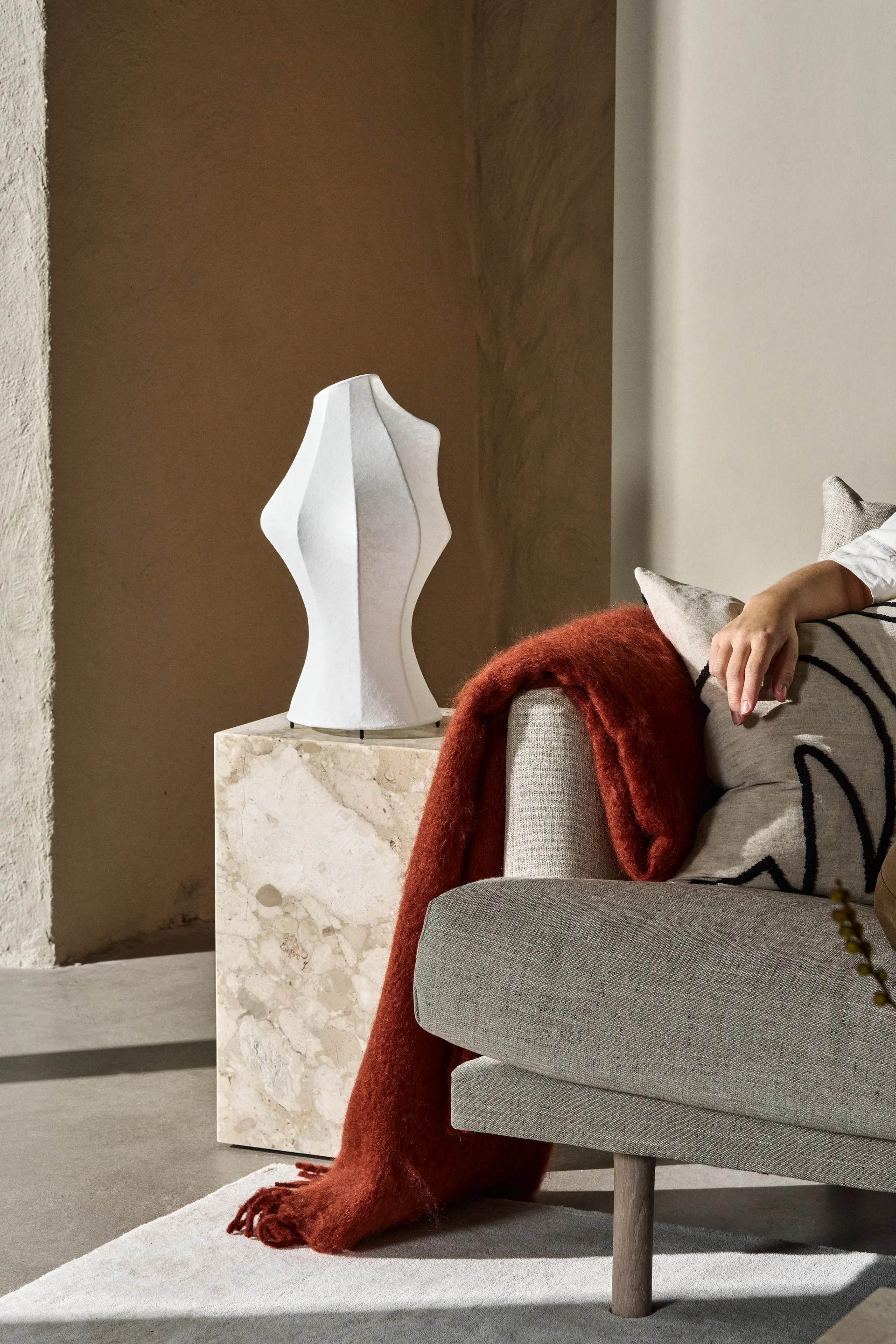 Dune mohair viltti 130x170 cm, Sienna Scandi Living