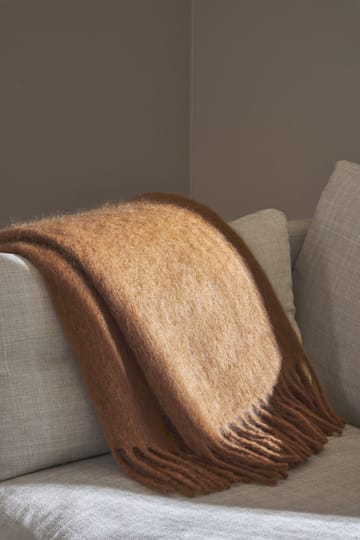 Dune mohair viltti 130x170 cm - Vehnä - Scandi Living
