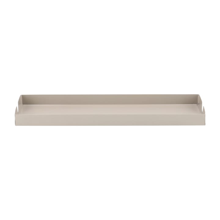 Edgy tarjotin 10 x 32 cm - Greige - Scandi Living