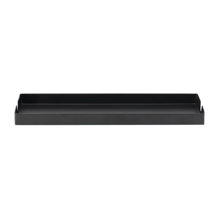 Edgy tarjotin 10 x 32 cm - Musta - Scandi Living