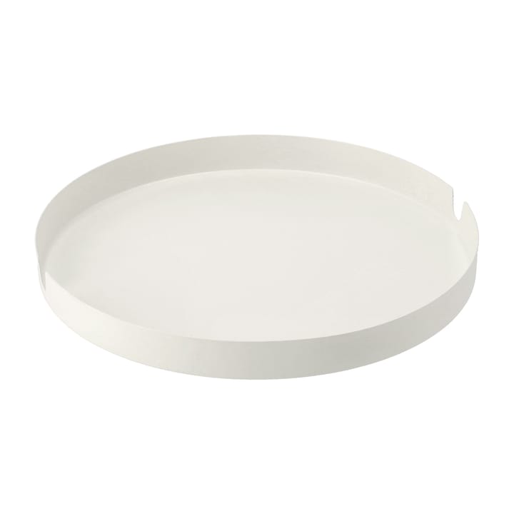 Edgy tarjotin Ø 30 cm - Valkoinen - Scandi Living