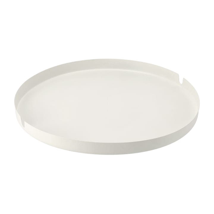 Edgy tarjotin Ø 40 cm - Valkoinen - Scandi Living
