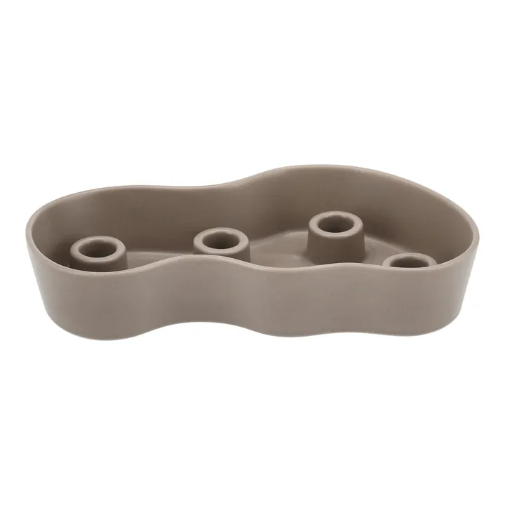Ember adventtikynttelikkö - Taupe, 15×27,3 cm - Scandi Living