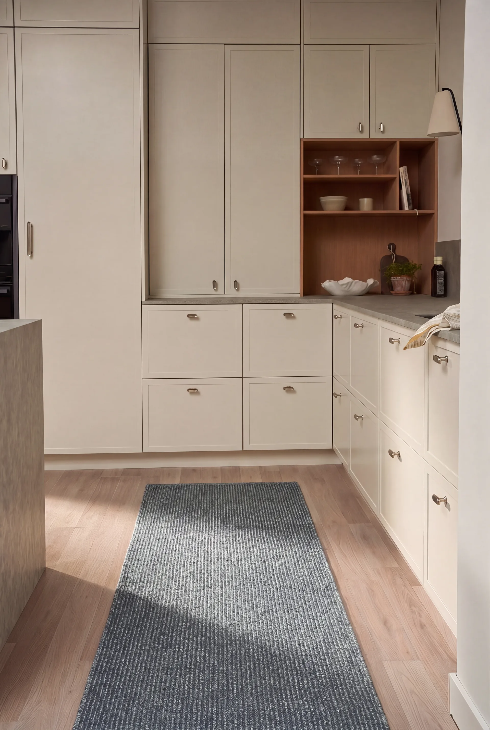 Fallow käytävämatto, Sininen, 70×250 cm Scandi Living
