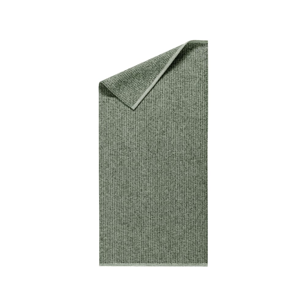 Scandi Living Fallow matto dusty green 70 x 150 cm | Skandinaavinen Sisustus | Puuvillamatot | Vihreä