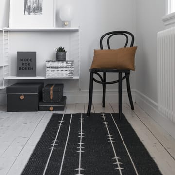Fir matto nude-musta - 70x250 cm - Scandi Living