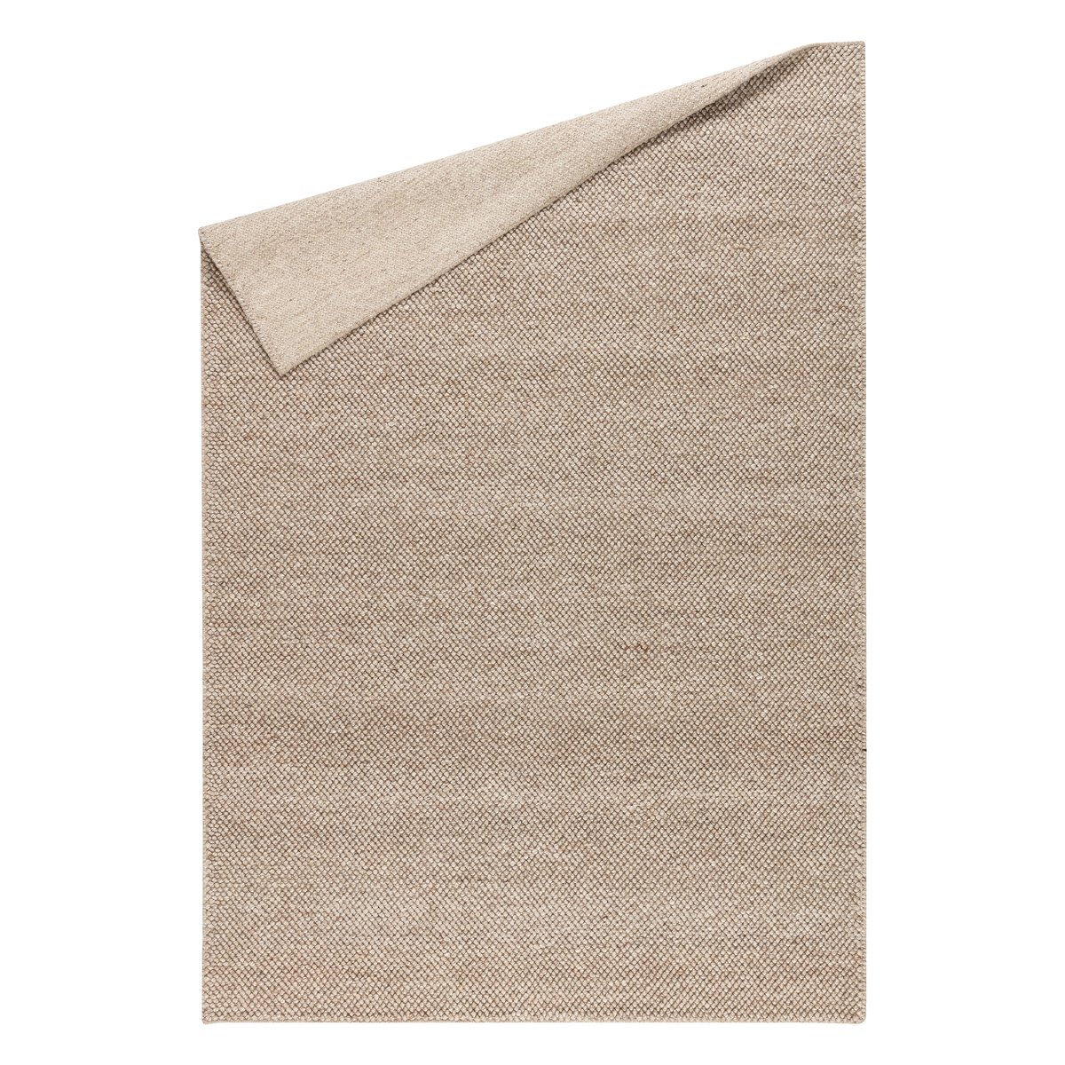 Scandi Living Flock villamatto beige 170x240 cm | Skandinaavinen Sisustus | Villamatot | Beige