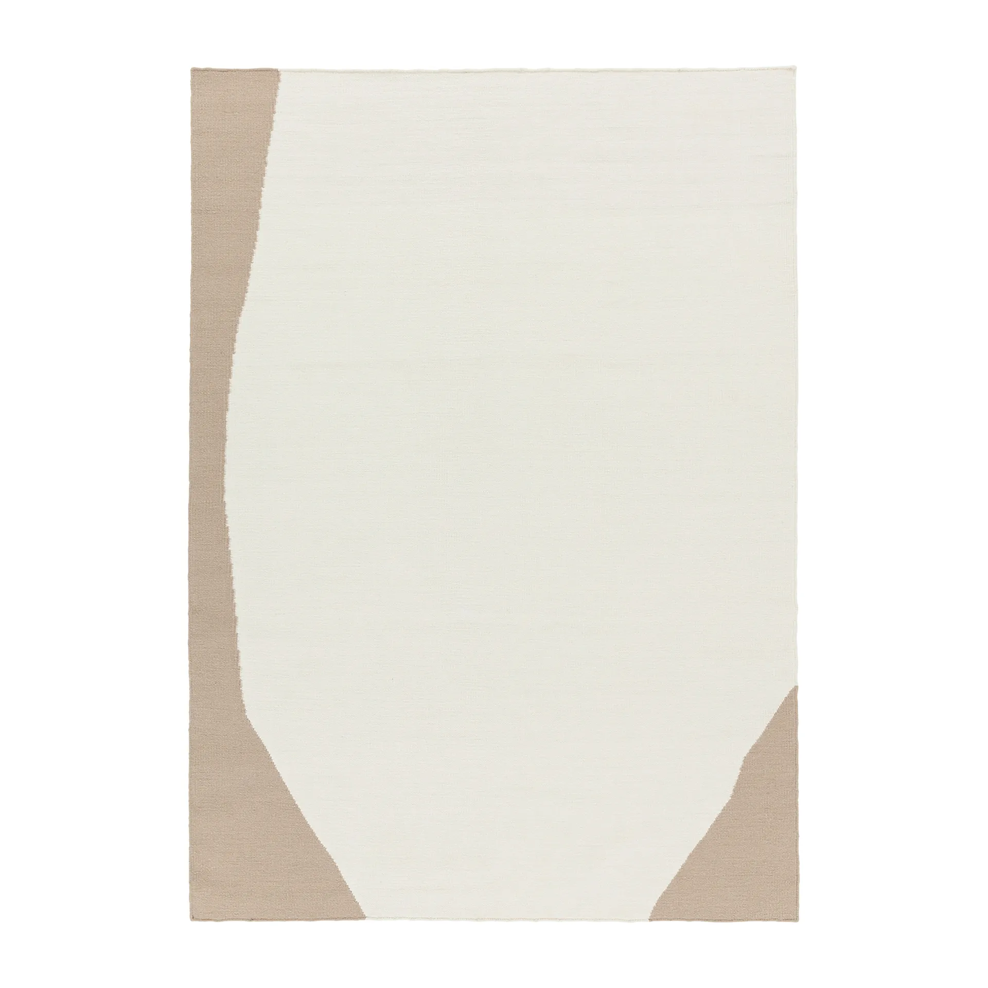 Flow kelimmatto valkoinen-beige, 170x240 cm Scandi Living