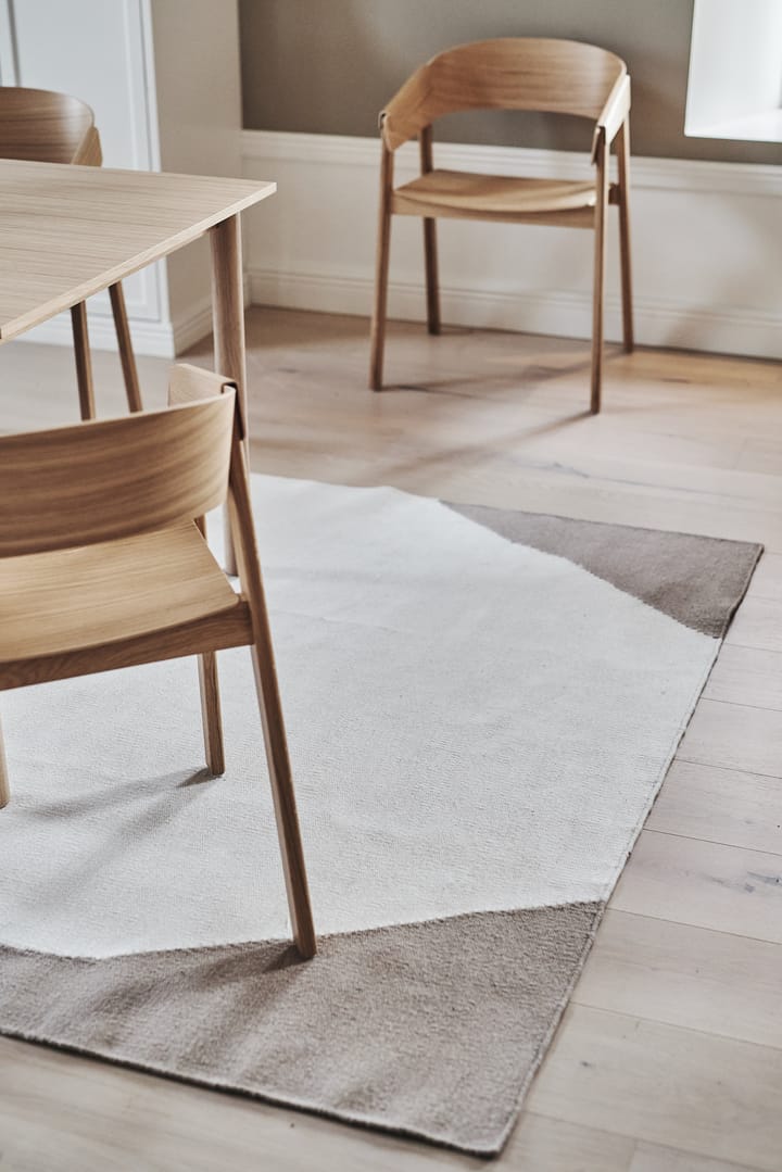 Flow kelimmatto valkoinen-beige - 170x240 cm - Scandi Living