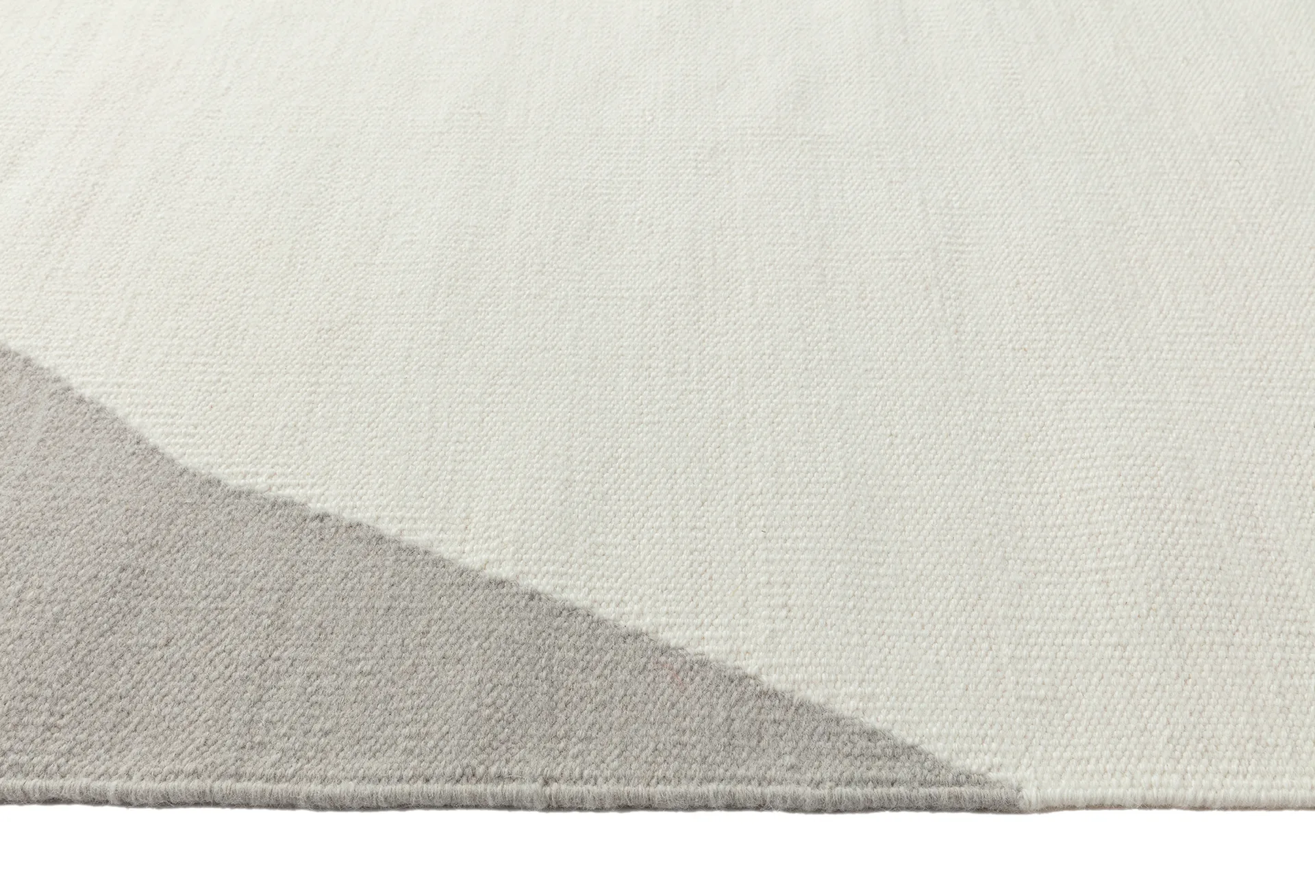 Flow kelimmatto valkoinen-harmaa, 170x240 cm Scandi Living