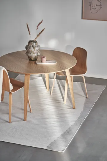 Flow kelimmatto valkoinen-harmaa - 170x240 cm - Scandi Living