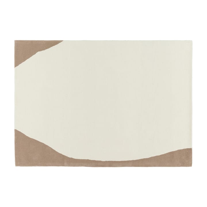 Flow villamatto valkoinen-beige - 170x240 cm - Scandi Living